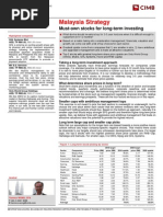 Strategy Note - Must-own Stocks for Long-term Investing