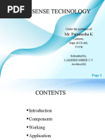 Download Sixth Sense FINAL Ppt by BhoomiLakshmi SN28704893 doc pdf