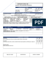 Formato Unico de Solicitud de Soporte Técnico