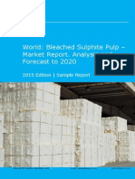 World: Bleached Sulphite Pulp - Market Report. Analysis and Forecast To 2020