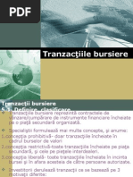 Curs Tranzactii Bursiere