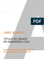Libro Blanco Estudios de Grado en Ingeniería Civil