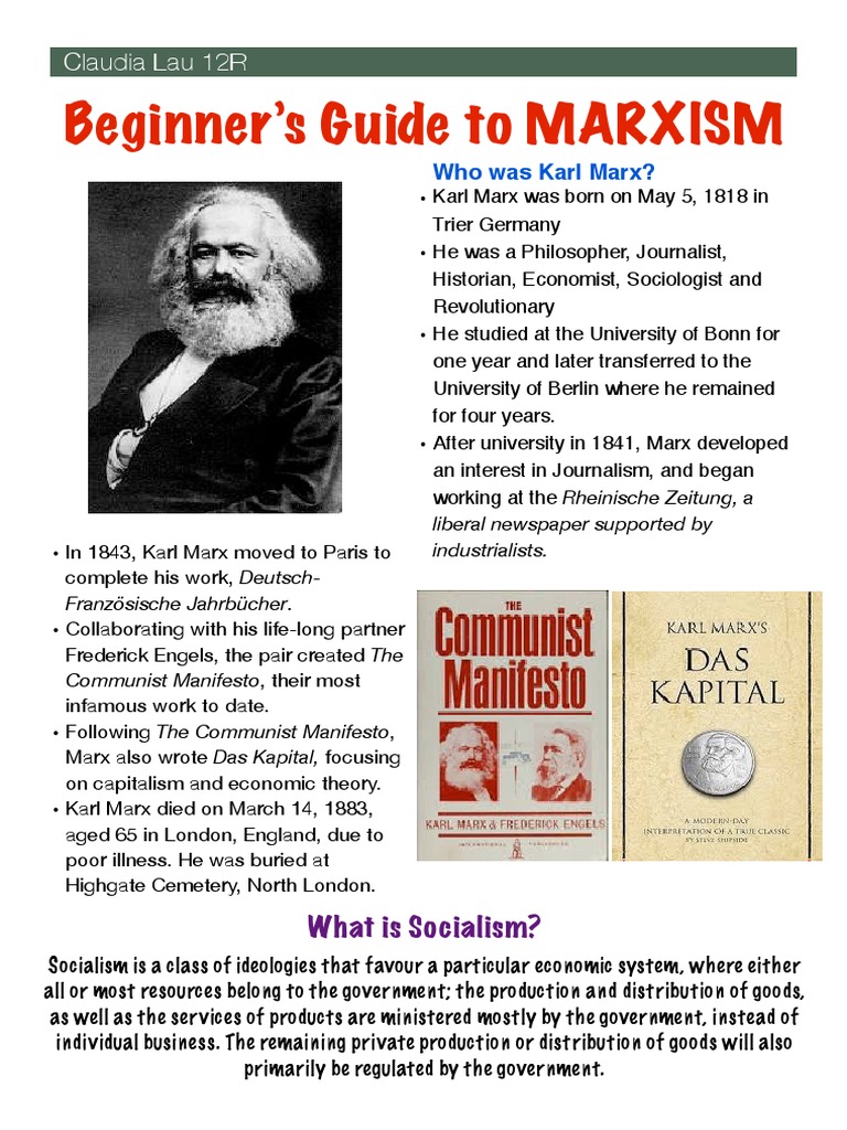 Beginner's Guide to Marxism | PDF | Maoism | Karl Marx
