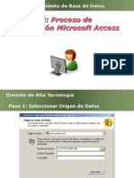 8. Importar Microsoft Access