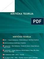 Tema Kritička Teorija