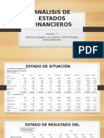 Análisis de Estados Financieros