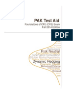 PAK Test Aid For CFE Fall 2014