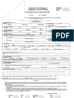 Dti Application Form