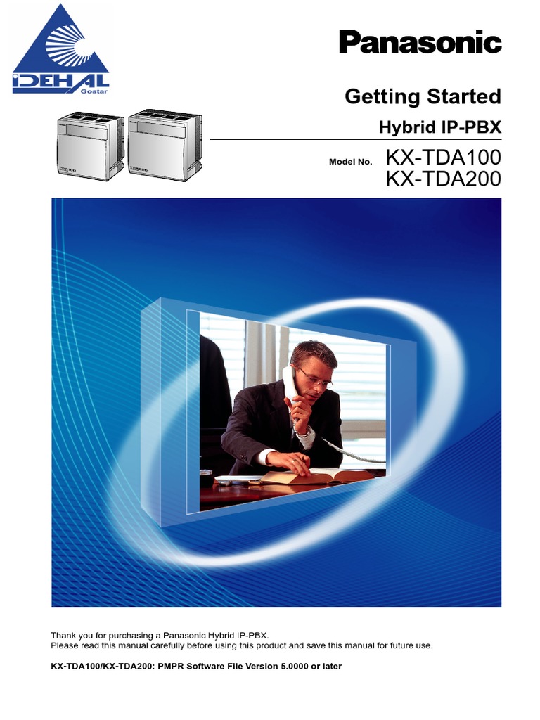 KX TDA200 Getting Started | PDF | Electrical Connector | Usb