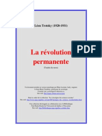 Trotsky,Léon - La révolution permanente