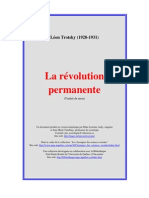 Trotsky, Léon - La Révolution Permanente