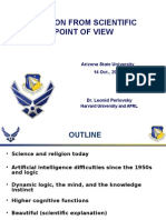 Religion From Scientific Point of View: Arizona State University 14 Oct., 2008