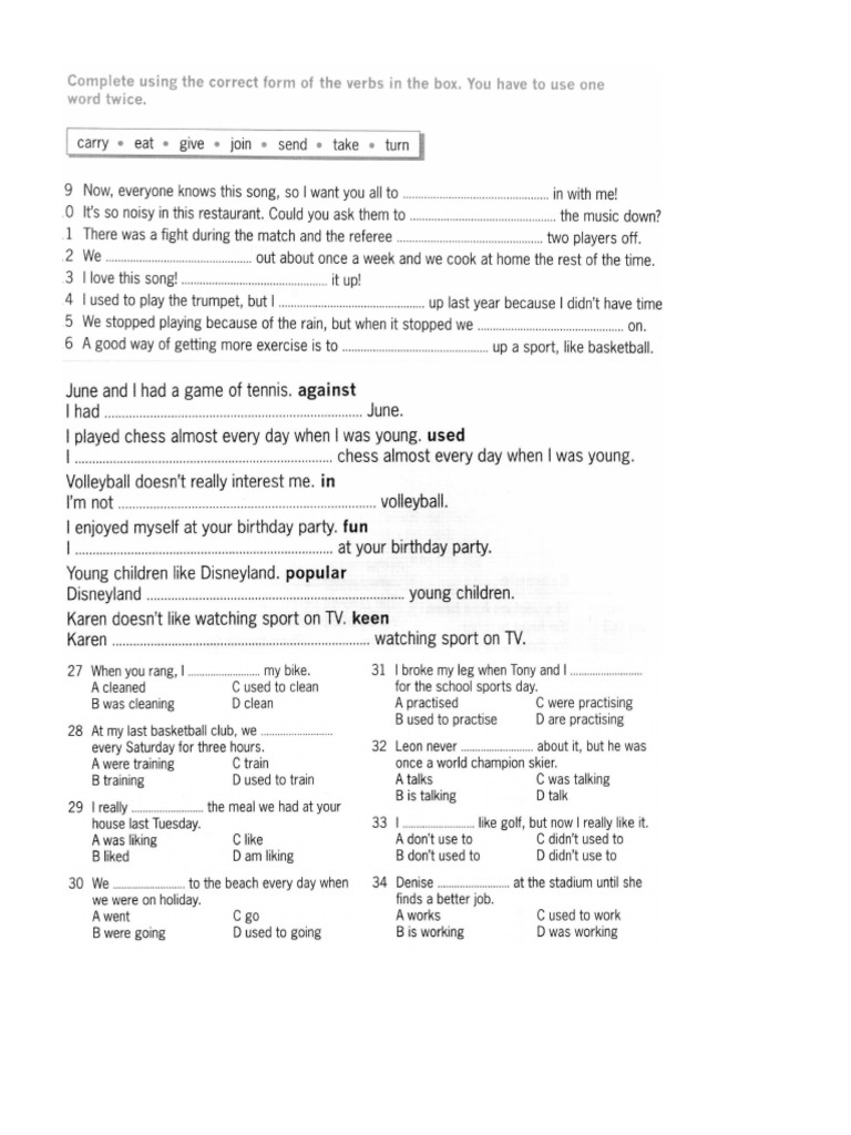 Test Upper Intermediate Level | PDF