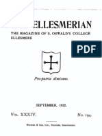 The Ellesmerian 1922 - September - XXXIV - 194