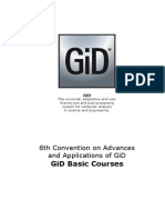 GiD 11 Basic Courses