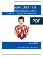 Mass Casualty Incident Response by EMS - Tips, Products, and Training