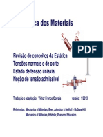 01-Revisao Estatica - Tensoes Normais e de Corte - Pt