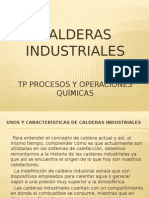 Química Industrial Calderas