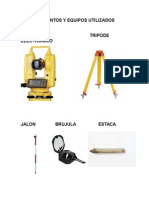 Instrumentos y Equipos Utilizados