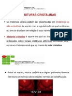 Aula Estrutura Cristalina 2015