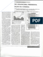 Especulção Financeira e Alimentação