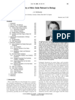 Chemistry of Nitric Oxide Relevant To Biology: J. A. Mccleverty