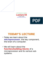 Lec 04 Computer Hardware (CPU Memory)