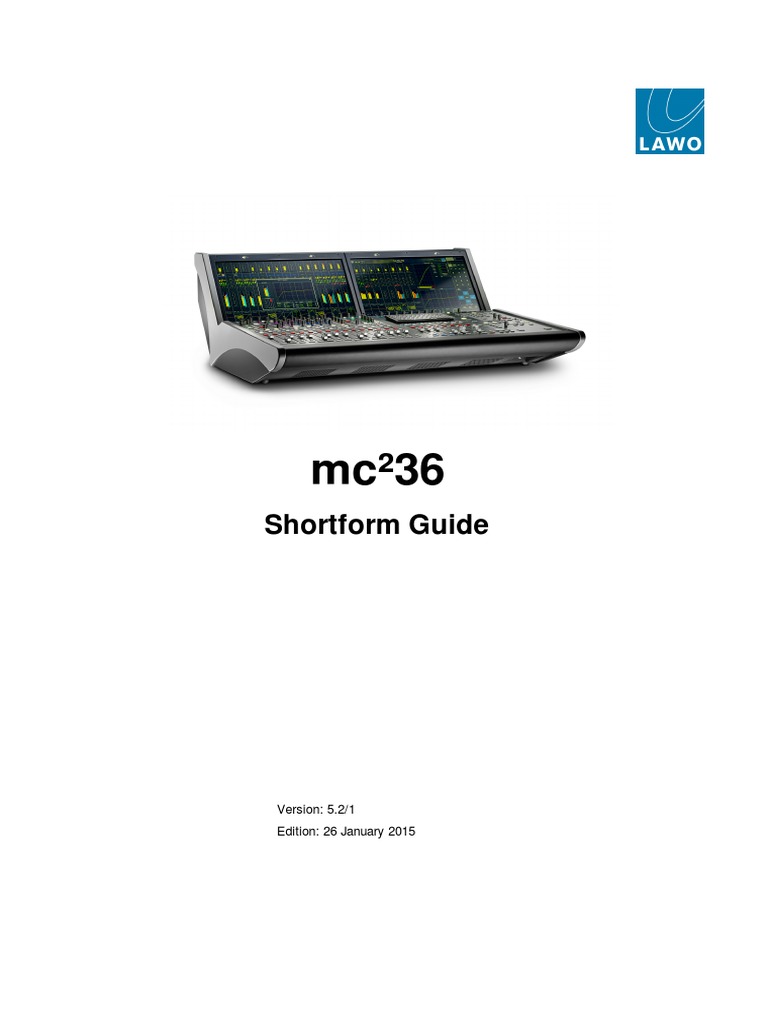mc236_Shortform_Guide_V5.2_1 | Mains Electricity | Microphone