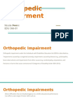 Orthopedic Impairment