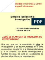 El Marco Teórico en La Investigación