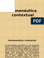 Presentacion Hermeneutica Contextual UEES