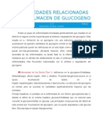 Enfermedades Relacionadas Con El Almacen de Glucogeno