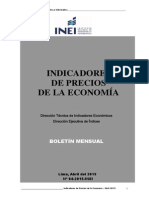 Indicadores de Precios de La Economia