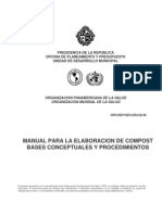 Sztern, Daniel - Manual Para La Elaboración de Compost. Bases Conceptuales y Procedimientos