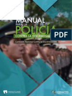Viteri Custodio, Daniela Damaris - Manual para La Policia. Contra La Discriminacion