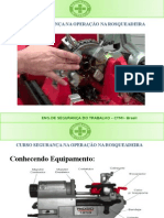 Curso de Seguranança Operação de Rosqueadeira