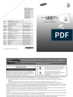 Manual TV UHD Samsung Curvo 65 Pulgadas