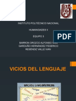 Vicios Del Lenguaje