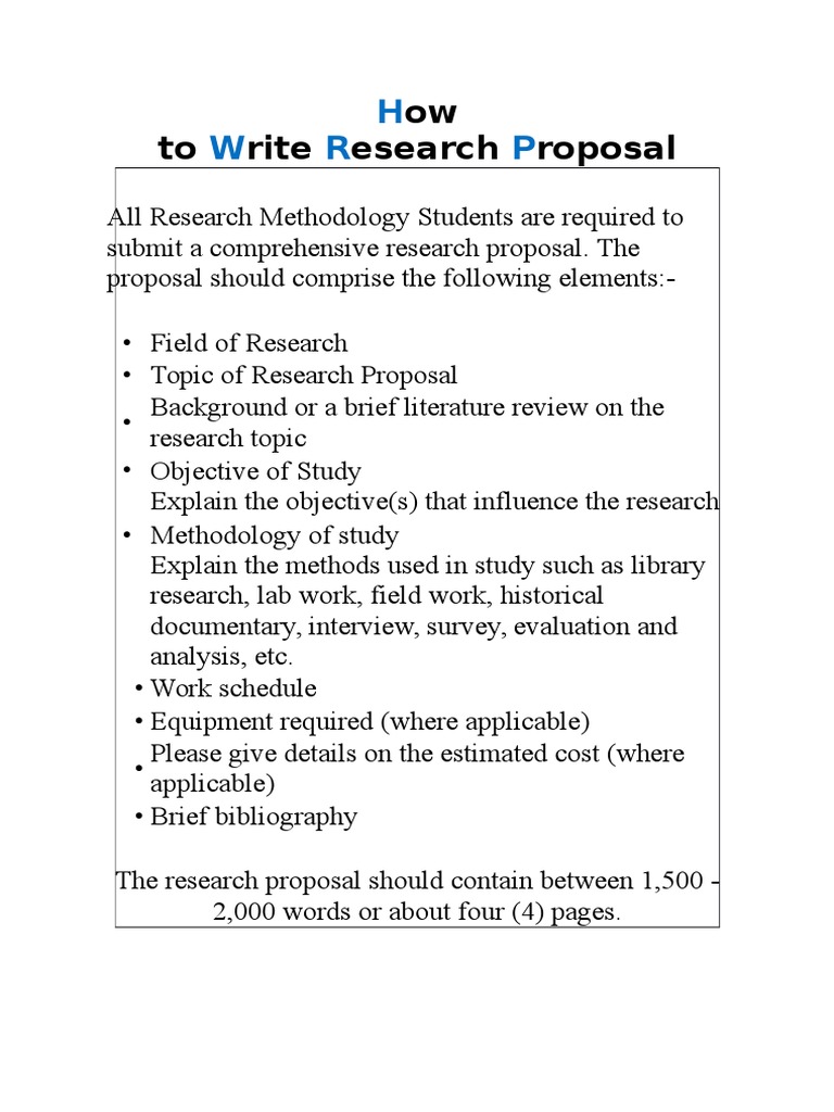 How To Write Research Proposal  Recycling  Waste