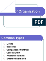 Pattern of Organization