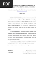 Download Jurnal - Rancangan Sistem Informasi Administrasi Rawat Jalan Pada Klinik Medika Rochmat by AdiSetiawan SN287167092 doc pdf