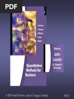 quantitative method for business