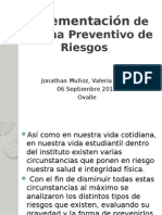 Implementación de Sistema Preventivo de Riesgos