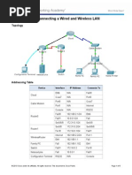 4.2.4.5 Packet Tracer - Connecting A Wired and Wireless LAN Instructions