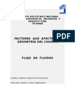 Factores Que Afectan La Geometría Del Chorro