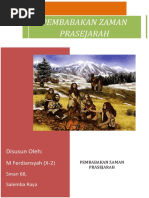 Download PEMBABAKAN ZAMAN PRASEJARAH by Ferdi Ansyah SN28717685 doc pdf