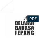 Belajar Bahasa Jepang