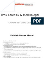 Ilmu Forensik & Medikolegal