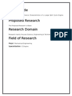 Project Title Proposed Research Research Domain Field of Research