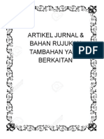 Artikel Jurnal & Bahan Rujukan Tambahan Yang Berkaitan